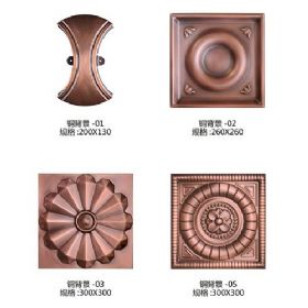 Luxury copper background series銅背景-01-