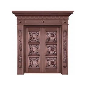 Luxury copper door series銅門-010