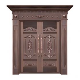 Luxury copper door series銅門(mén)-12