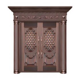 Luxury copper door series銅門-31