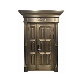 Luxury copper door series銅門-033